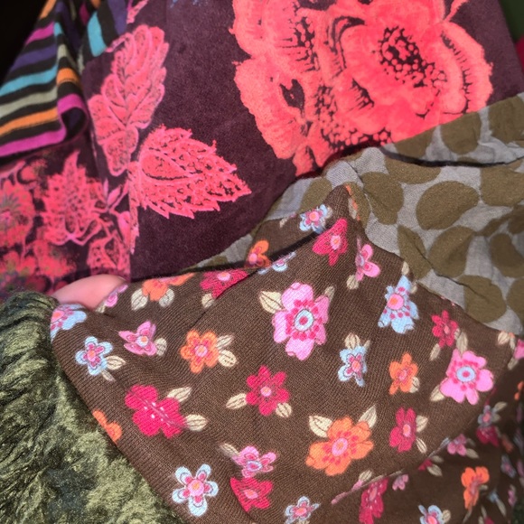 ZAZA Couture by Nordstrom Rainbow Floral Dress size 4 - Picture 5 of 5